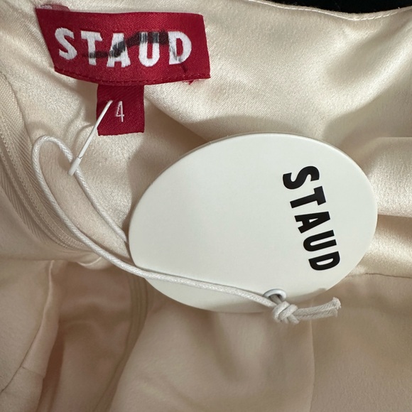 STAUD Abigail crêpe maxi dress - Picture 10 of 10